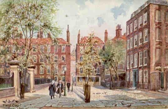 Field Court, Gray’s Inn (Raphael Tuck) (England)