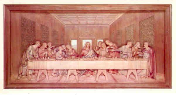 The Last Supper wood carving, Nashville (Tennessee)