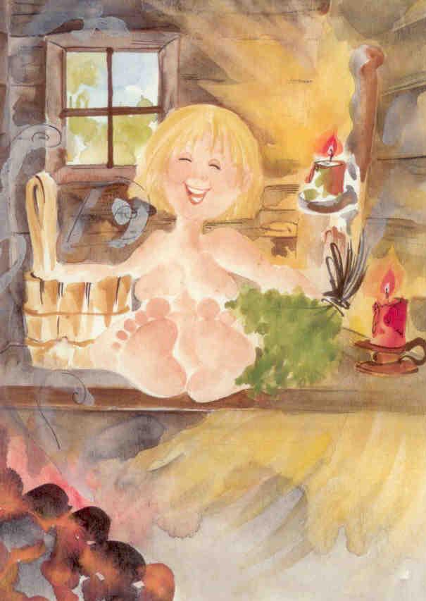 Happy sauna (Anna Rinne, Finland)