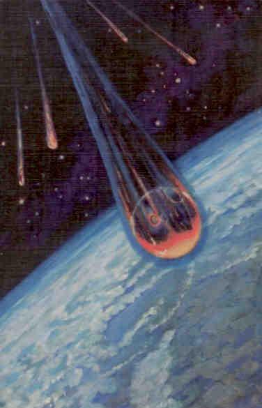 Re-entry of the Vostok Spacecraft, 1973 (Leonov) (Russia)