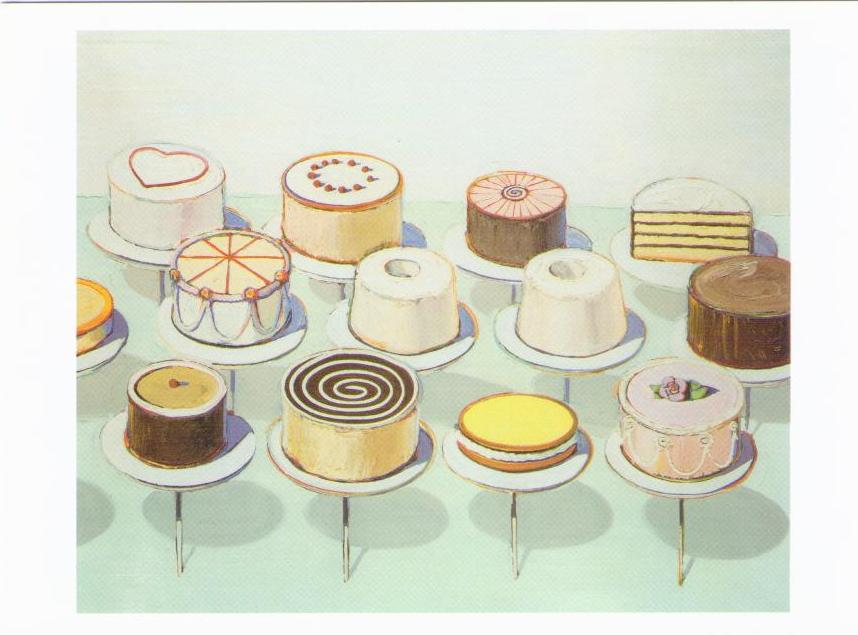 Cakes (W. Thiebaud)