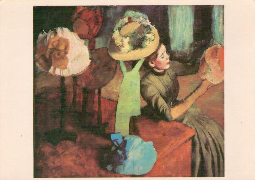 The Millinery Shop (E. Degas)