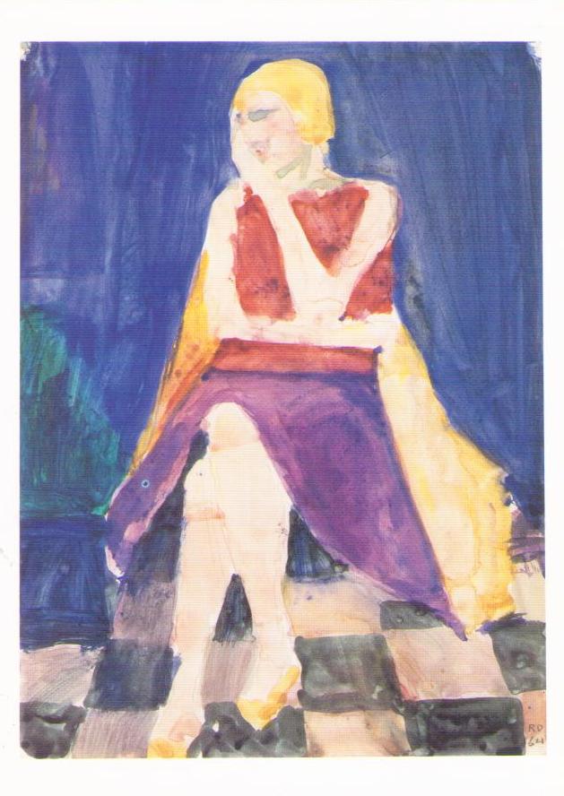 Seated Woman (R. Diebenkorn)