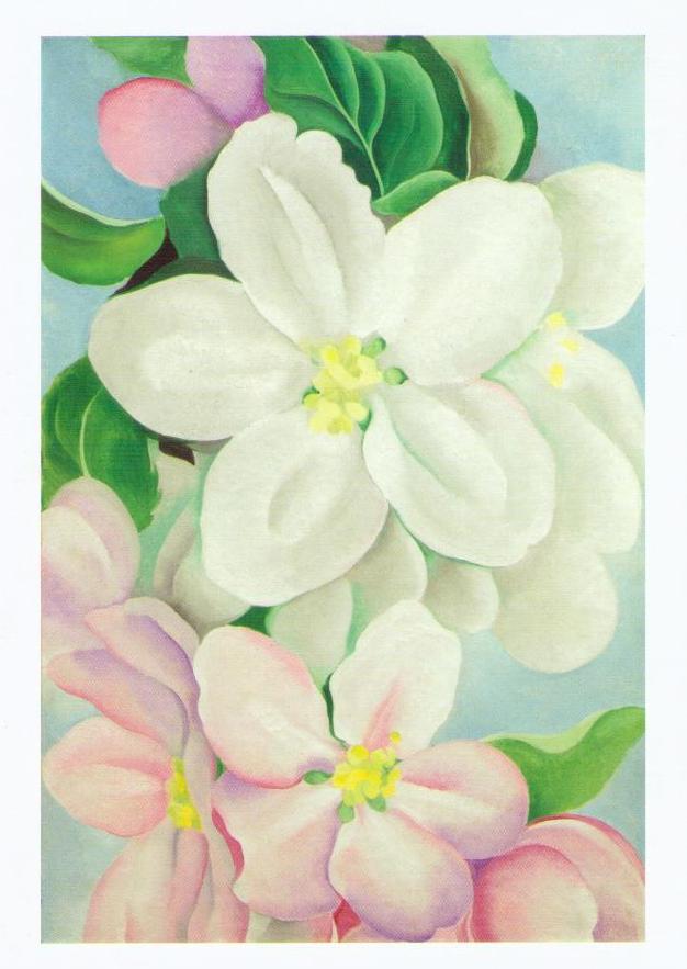 Apple Blossoms (G. O’Keeffe)