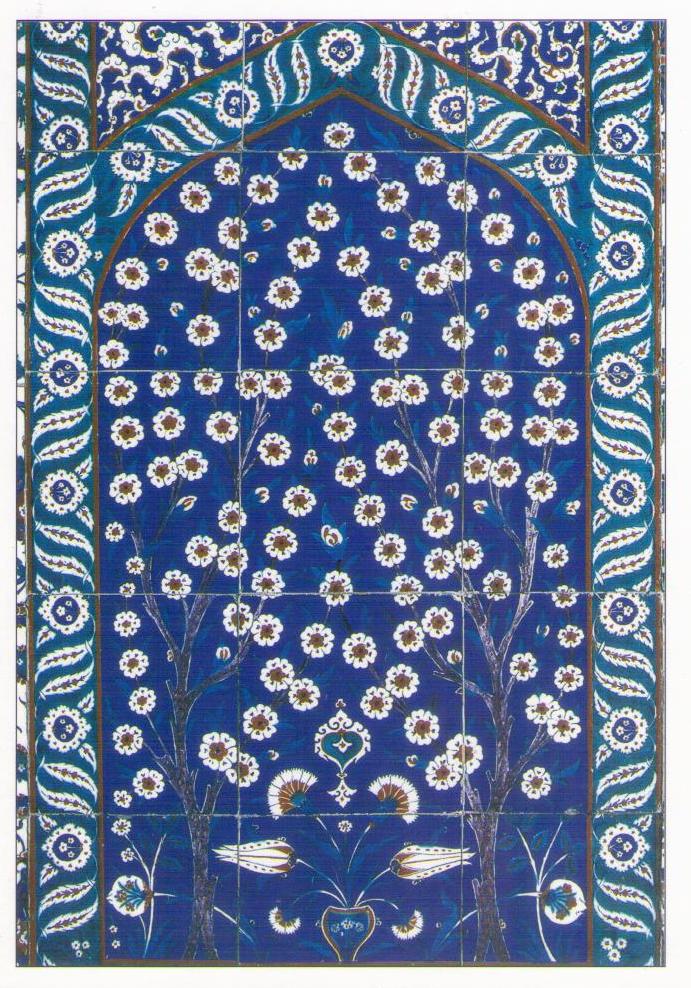 Istanbul, Ceramic from Iznik – 16th century (Turkey)