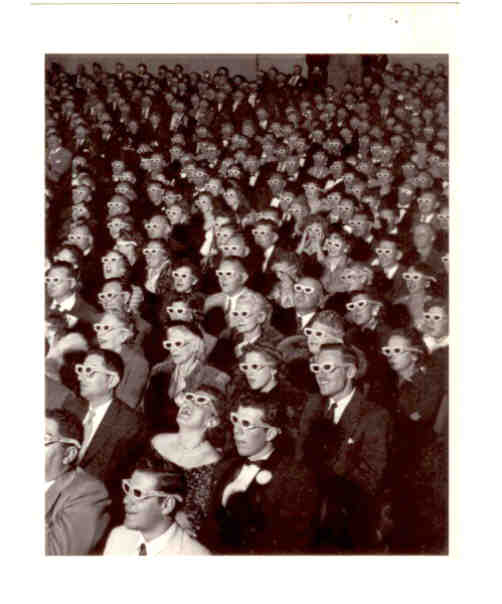 3D movie viewers, 1952