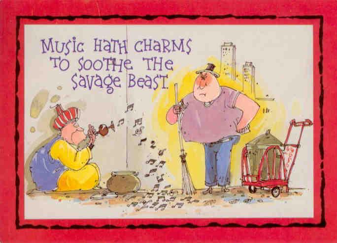 Music hath charms