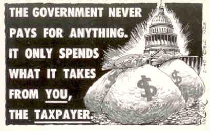 The Government never pays