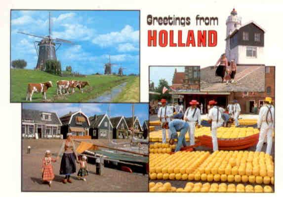 Greetings from Holland, multiple views