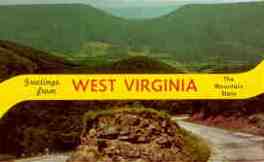 Greetings from West Virginia