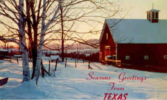 Season’s Greetings from Texas