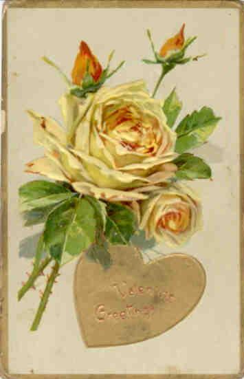 Valentine Greetings, Floral Missives