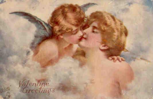 Valentine Greetings, Cupid’s Kiss