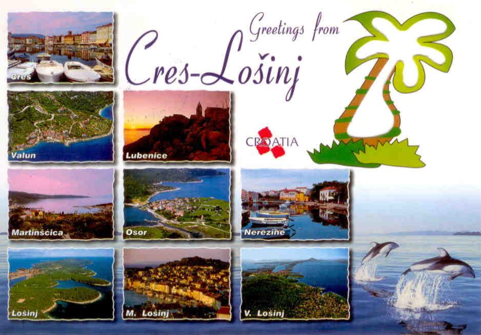 Greetings from Cres-Losinj (Croatia)