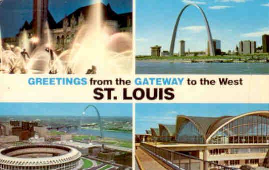 St. Louis, Greetings from the Gateway to the West (Missouri, USA)