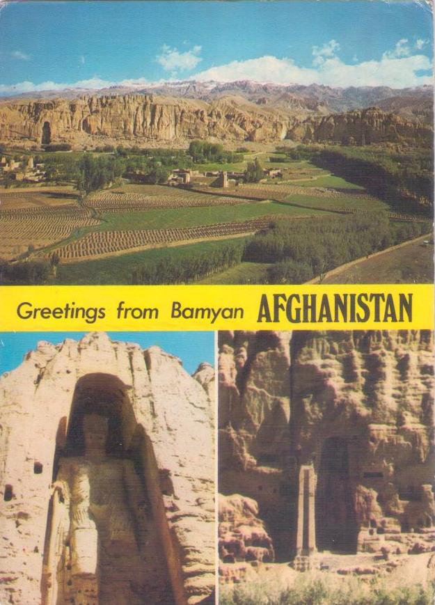Greetings from Bamyan, Statues of Buddha (Afghanistan)