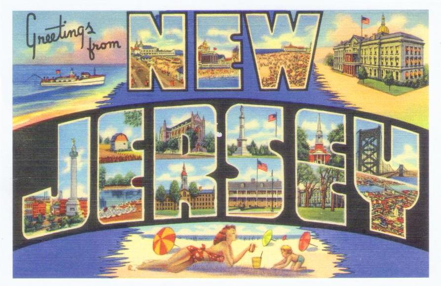 Greetings from New Jersey (USA)