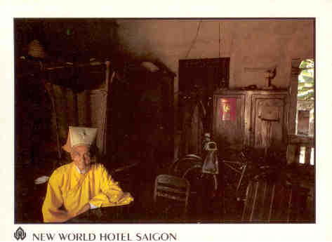 New World Hotel, Cao Dai priest (Saigon)