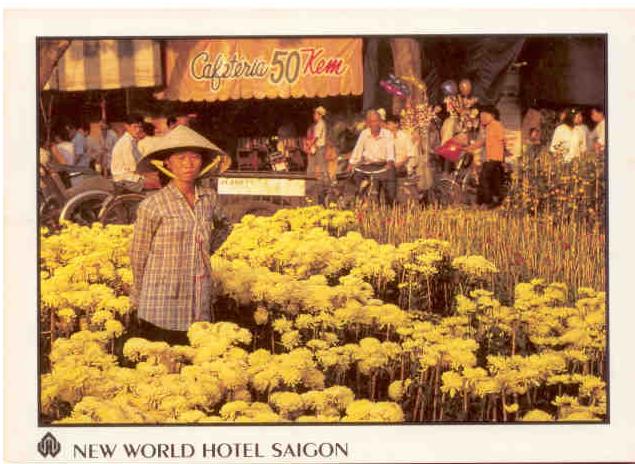 New World Hotel, Saigon flower market