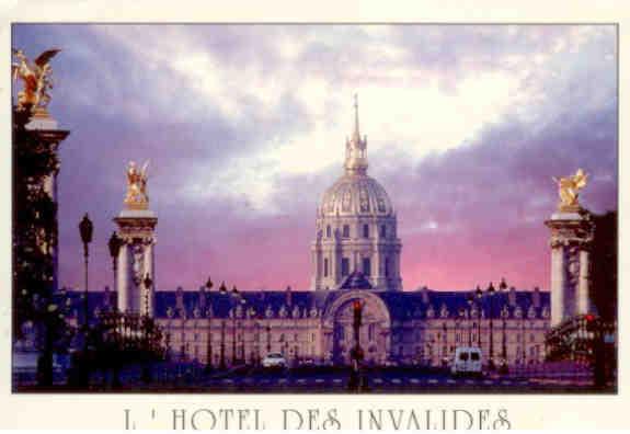 L’Hotel des Invalides, Paris