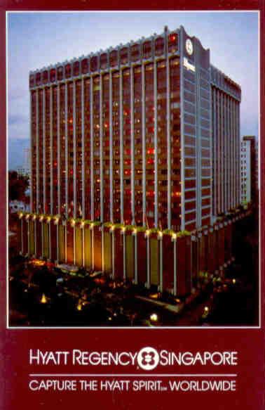 Hyatt Regency, night (Singapore)