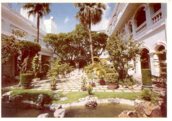 Hotel Continental, garden (Ho Chi Minh City)