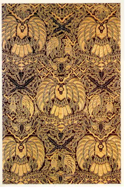 Borobudur Inter-Continental, batik semen motif (Jakarta)