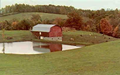 Mountain River Country Holiday Inn, barn