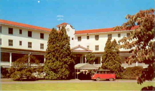 Shawnee Inn, putting green (Pennsylvania, USA)