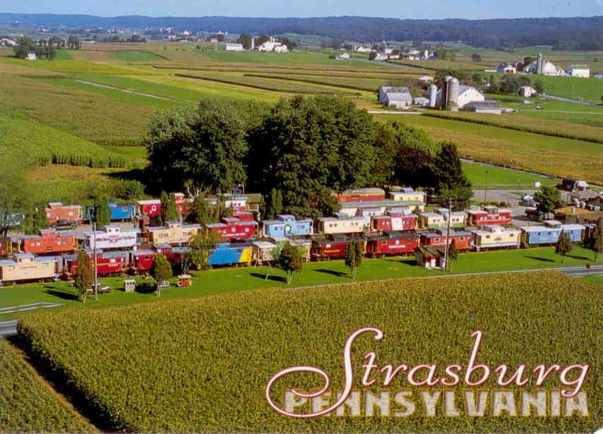 The Red Caboose Motel & Restaurant, Strasburg (Pennsylvania)