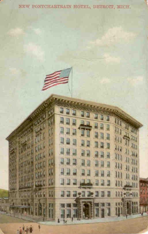 New Pontchartrain Hotel, Detroit (Michigan)