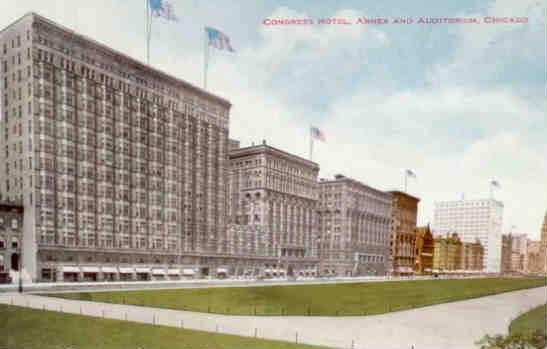 Congress Hotel, Chicago (Illinois, USA)