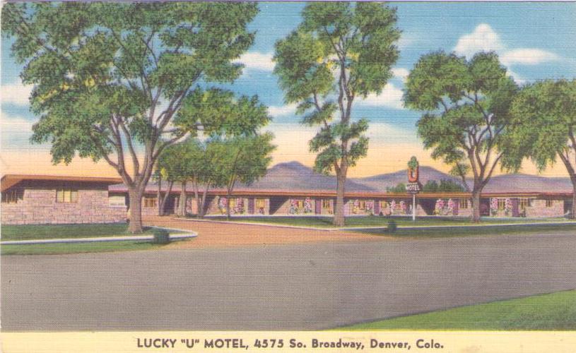 Lucky “U” Motel, Denver/Englewood (Colorado, USA)