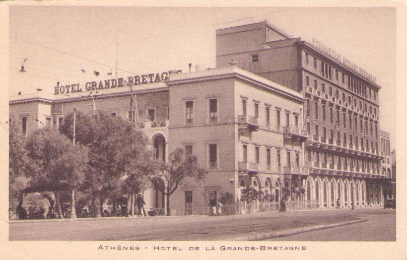 Athenes – Hotel de la Grand-Bretagne