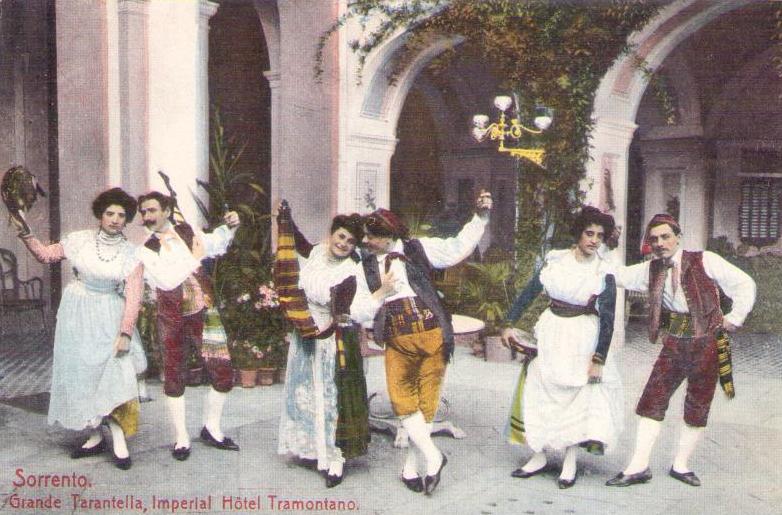 Sorrento, Grande Tarantella, Imperial Hotel Tramontano (Italy)