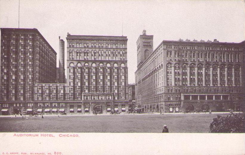 Auditorium Hotel, Chicago