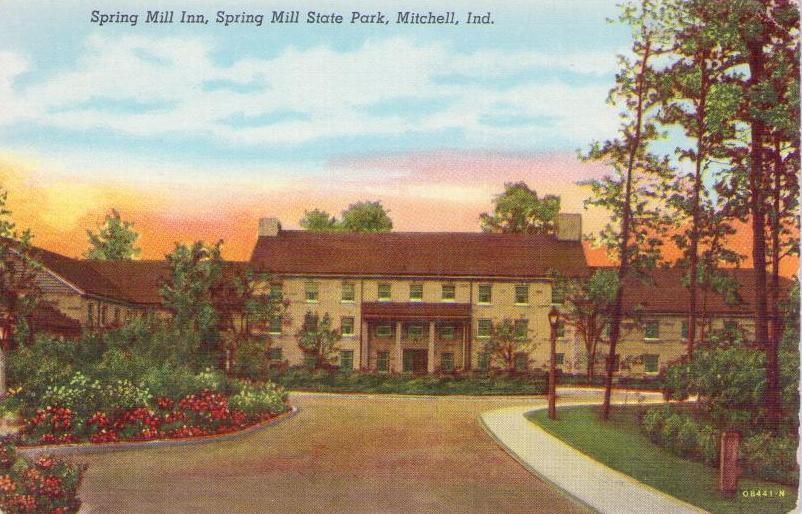 Spring Mill Inn, Mitchell (Indiana, USA)