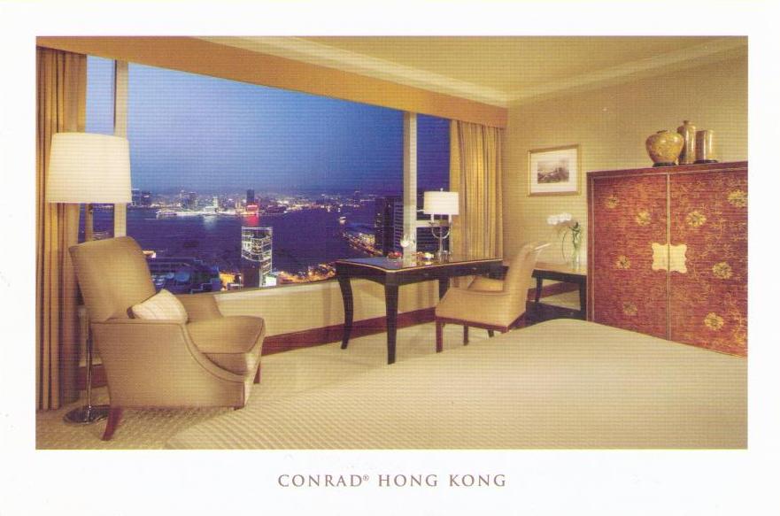 Conrad Hong Kong, room interior