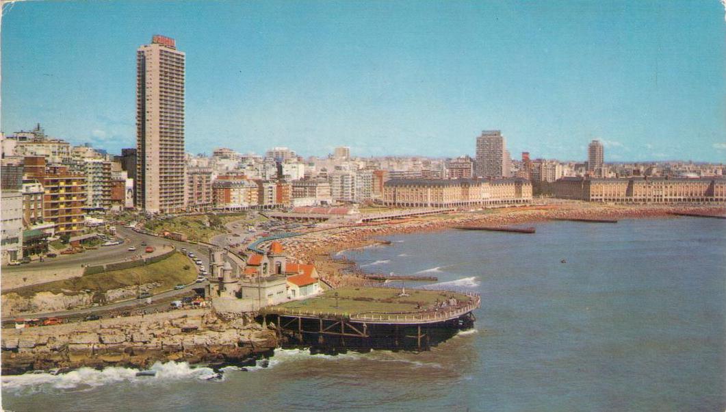 Mar del Plata, Torreon, Hotel Provincial y Casino (Argentina)