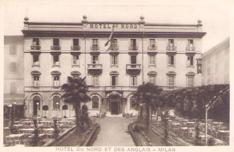 Milan, Hotel du Nord et des Anglais (Italy)