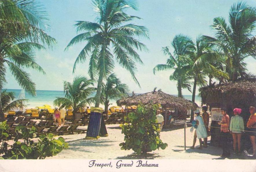 King’s Inn Hotel, beach area (Freeport, Grand Bahama)