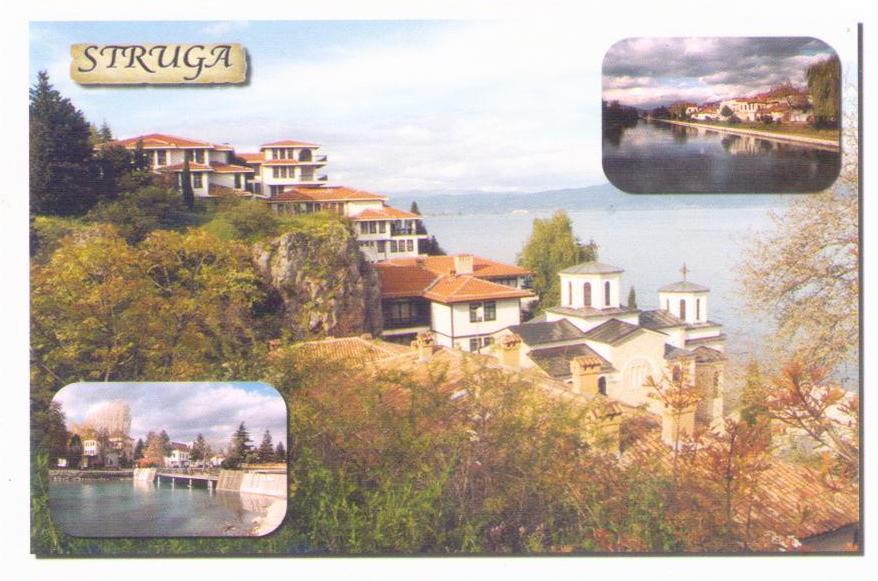 Struga, “The Holy Mother of God” and Hotel Biser (Macedonia)