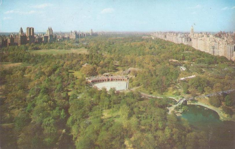 New York City, St. Moritz Hotel, view