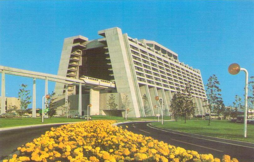 Orlando, Disney World, Contemporary Resort (Florida, USA)