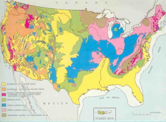 US geologic map