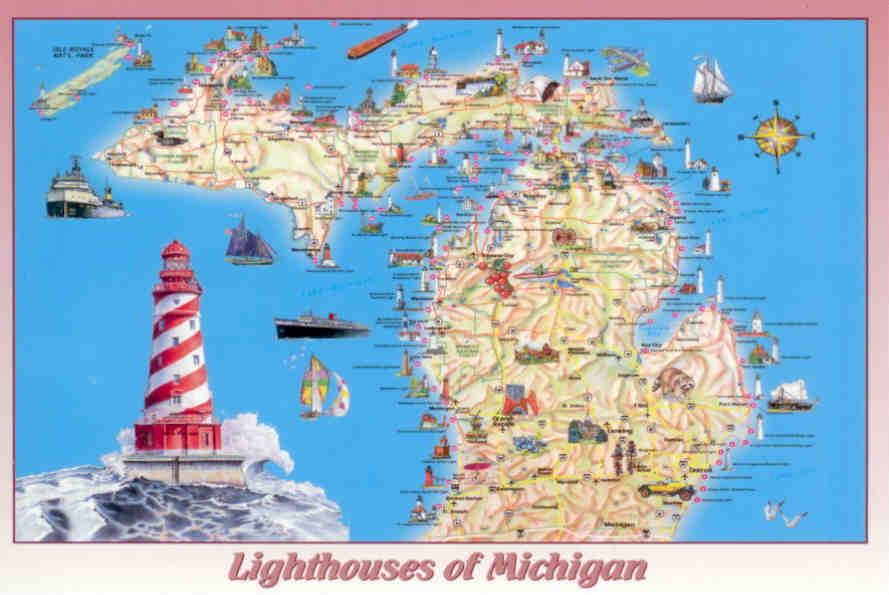 Lighthouses of Michigan