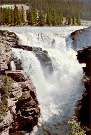 Athabasca Falls, Jasper Nat. Park, Canada