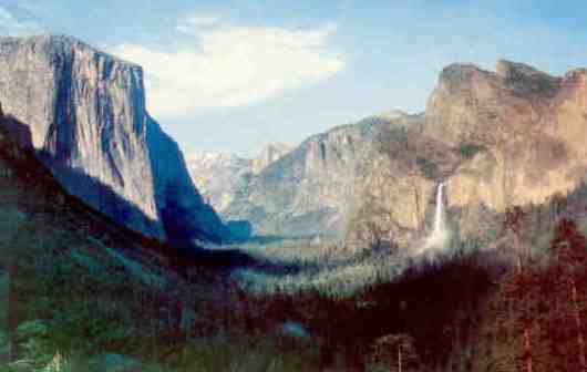 Yosemite National Park, Valley view (California, USA)