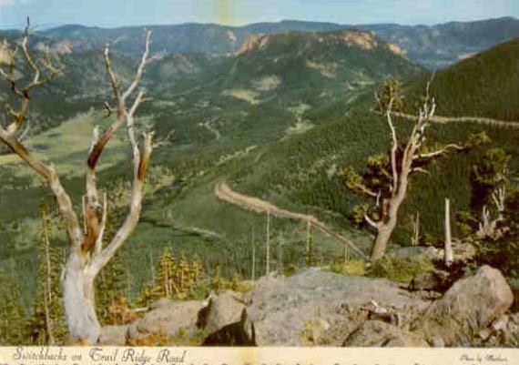 Rocky Mountain National Park, Trail Ridge Road