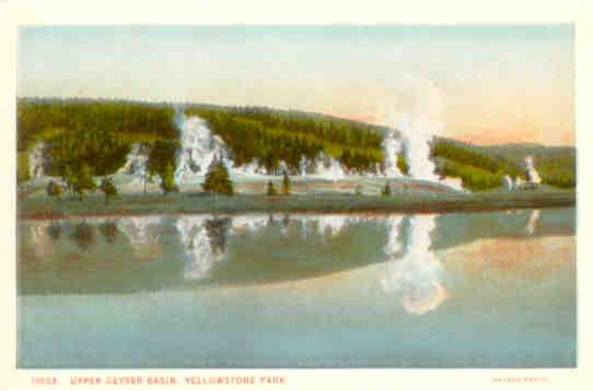 Yellowstone Park, Upper Geyser Basin (Wyoming, USA)